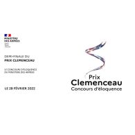 Demi-finale du Prix Clemenceau 2022, le concours d'éloquence du ministère des Armées.