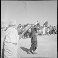 Fête au marabout de Sidi-Embarek. [Description en cours]