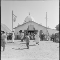 Fête au marabout de Sidi-Embarek. [Description en cours]