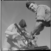 La 1re compagnie muletière et de transport. [Description en cours]