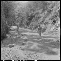 Le 1/43e RA à Tizi-Gheniff. [Description en cours]