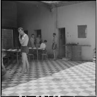 Une compagnie républicaine de sécurité à Biskra. [Description en cours]