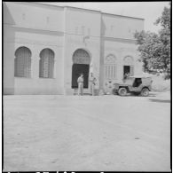 Une compagnie républicaine de sécurité à Biskra. [Description en cours]