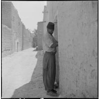 Une compagnie républicaine de sécurité à Biskra. [Description en cours]