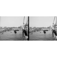 1505. Hôtel de la C[ompagn]ie du Canal. Les quais. [légende d'origine]