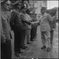 Visite des délégués étrangers. [Description en cours]