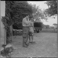 Le bataillon de Joinville en Algérie. [Description en cours]