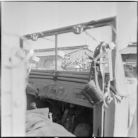 Vie d'une unité dans le désert. [Description en cours]