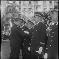 Cérémonie du 11 novembre à Alger. [Description en cours]