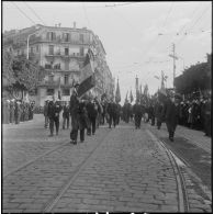 Cérémonie du 11 novembre à Alger. [Description en cours]