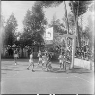Match de basket-ball. [Description en cours]