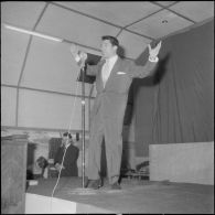 Spectacle récréatif en l'honneur des militaires blessés ou malades. [Description en cours]