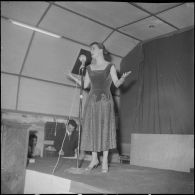 Spectacle récréatif en l'honneur des militaires blessés ou malades. [Description en cours]