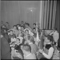 Arrivée des joueurs du stade Rennais à Alger. [Description en cours]