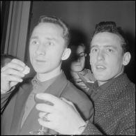 Arrivée des joueurs du stade Rennais à Alger. [Description en cours]