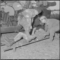 Inspection au 2e RD et opération dans le djebel de Ben-Norah.