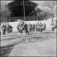 Inspection au 2e RD et opération dans le djebel de Ben-Norah.