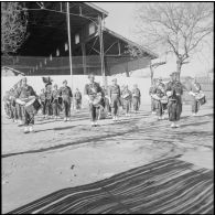 Inspection au 2e RD et opération dans le djebel de Ben-Norah.