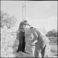 Chantier de construction. [Description en cours]