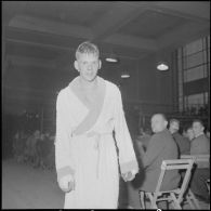 Demi-finale et finale interarmes de boxe d'Afrique du Nord. [Description en cours]