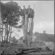 Le 22e RI et sa harka. [Description en cours]