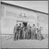 Le 22e RI et sa harka. [Description en cours]