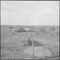 Travaux d'aménagement défensif. [Description en cours]