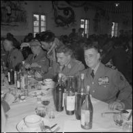 Fête du Têt chez les commandos vietnamiens à Beni-Messous. [Description en cours]