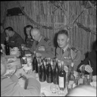 Fête du Têt chez les commandos vietnamiens à Beni-Messous. [Description en cours]