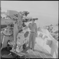 Le Berbère en mission au large des côtes d’Algérie. [Description en cours]