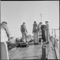 Le Berbère en mission au large des côtes d’Algérie. [Description en cours]