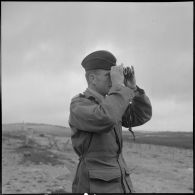 Poste près de la frontière tunisienne.[Description en cours]