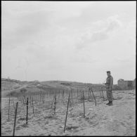 Poste près de la frontière tunisienne.[Description en cours]