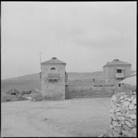 Poste près de la frontière tunisienne.[Description en cours]