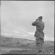 Poste près de la frontière tunisienne.[Description en cours]