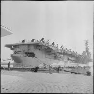 Le porte-avions Le Bois-Belleau. [Description en cours]