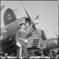 Le porte-avions Le Bois-Belleau. [Description en cours]