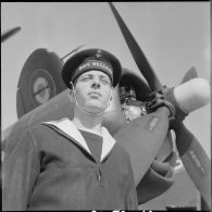 Le porte-avions Le Bois-Belleau. [Description en cours]