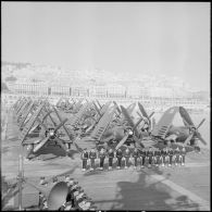 Le porte-avions Le Bois-Belleau. [Description en cours]