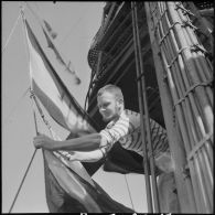 Le Porte-avions "Bois Belleau". [Description en cours]