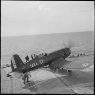 Le Porte-avions "Bois Belleau". [Description en cours]