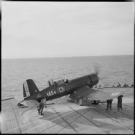 Le Porte-avions "Bois Belleau". [Description en cours]