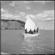 Ecole d'apprentissage maritime à Bougie, aménagée dans le fort Abdelkader.