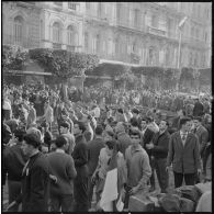 Les barricades devant les facultés.