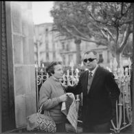 Un couple de spectacteurs.