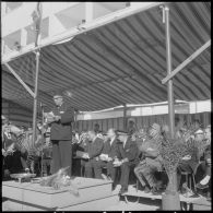 Allocution de M. Agha Benaissa Rabah, président de la société coopérative d'habitations économiques du Tessala.