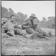 Le 2e régiment de parachutistes coloniaux (2e RPC) à Oued-Malah et Tablat. [Description en cours]