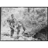 Le 2e régiment de parachutistes coloniaux (2e RPC) à Oued-Malah et Tablat. [Description en cours]