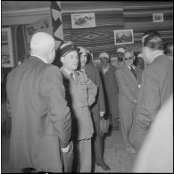 Une exposition à la maison du Combattant. [Description en cours]