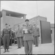 Inauguration du bordj capitaine Rageau. [Description en cours]